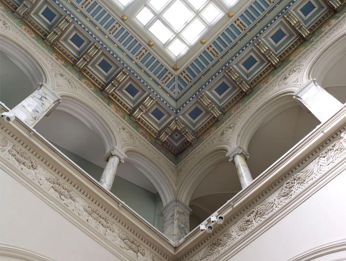 Interiörsbild från Medelhavsmuseet