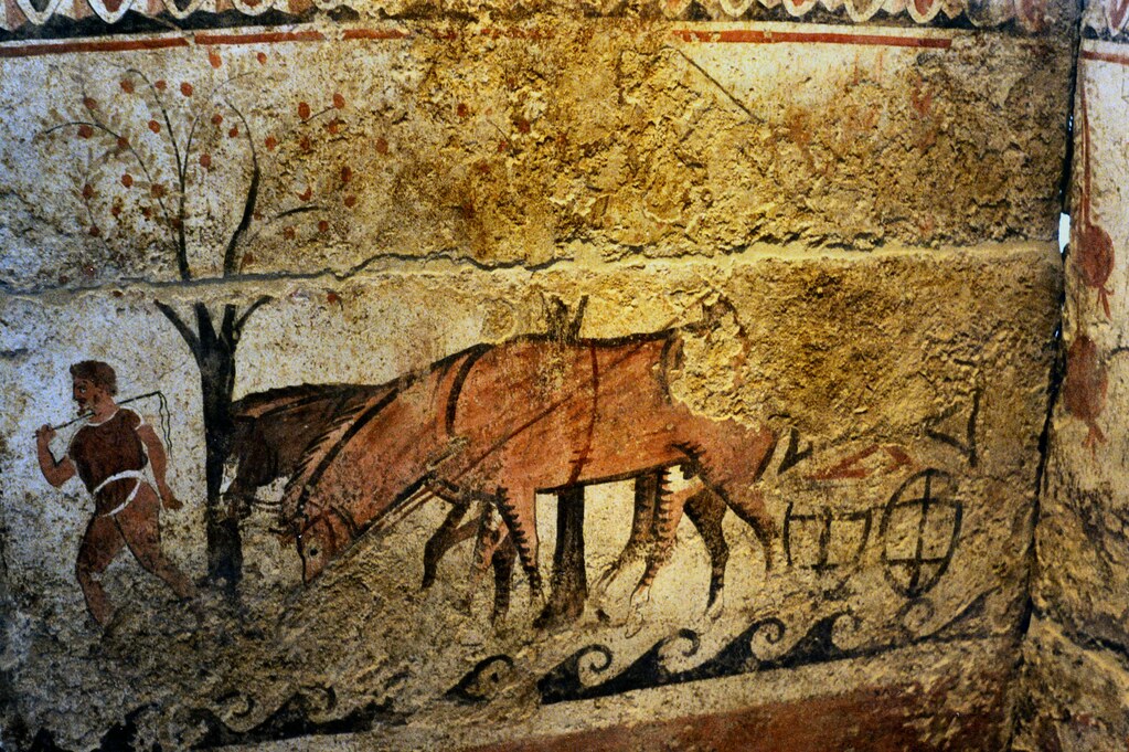 Antik grekisk begravningskonst från Paestum