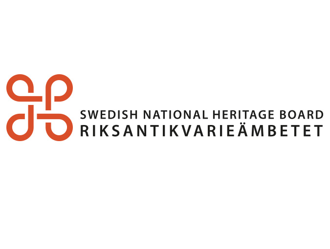 Logotype for the swedish national heritage board.